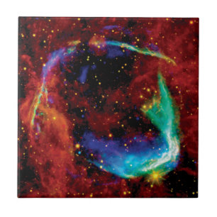 RCW 86 supernovarest - NASA Hubble rymdfoto Kakelplatta