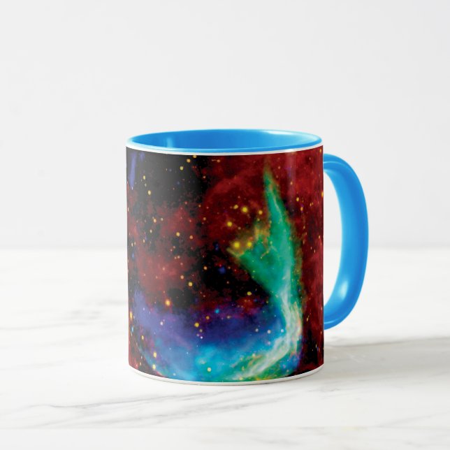 RCW 86 supernovarest - NASA Hubble rymdfoto Mugg (Framsida höger)