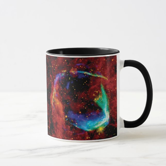 RCW 86 supernovarest - NASA Hubble rymdfoto Mugg (Höger)
