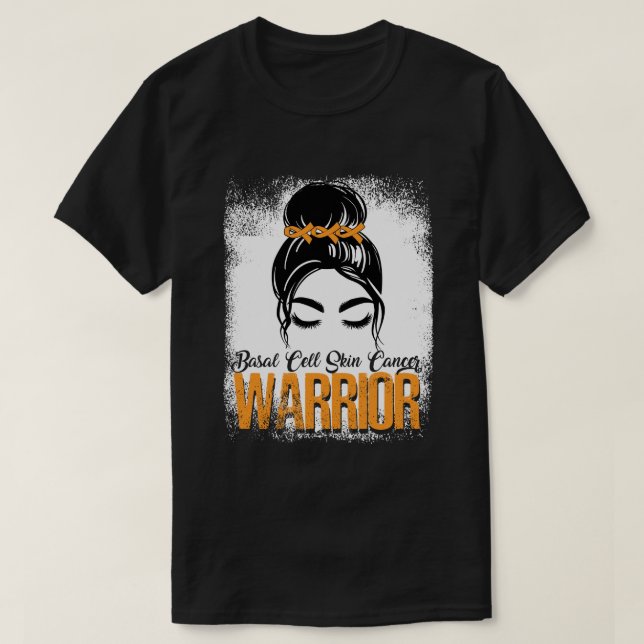 RD Basal Cell Skin Cancer Warrior Survivor Tro T Shirt (Design framsida)