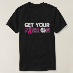 RD Breast Cancer Shirt, Volleyball Rosa Ribbon Sur T Shirt