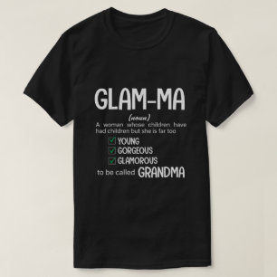 RD Glamma Shirt, Grandma Shirt, Gift for Grandma T Shirt