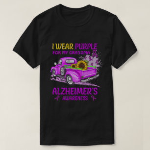 RD I Bära Lila för Min mormor, Alzheimers Medveten T Shirt