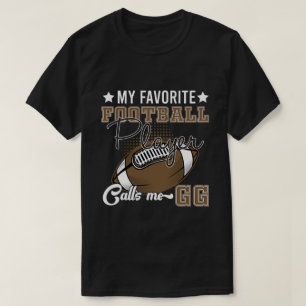 RD My Favorite Football Player kallar mig Gg T Shirt