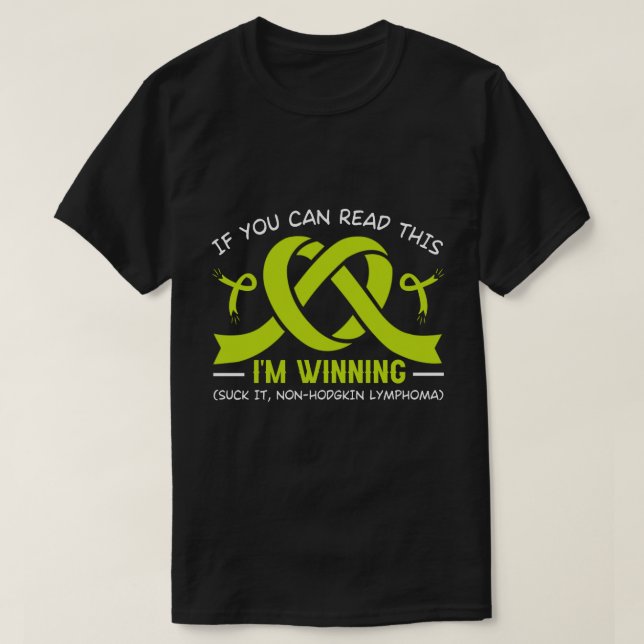 RD Non Hodgkins Lymphoma Warrior T Shirt (Design framsida)