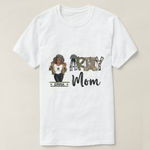 RD Personlig Army Mamma Shirt, Anpassningsbar Mili T Shirt