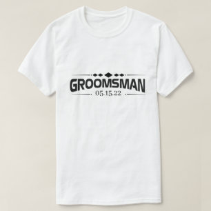 RD Personlig Bachelor Party Shirts, Groomsman T Shirt