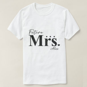 RD Personlig Framtiden Shirt, Bride T Shirt