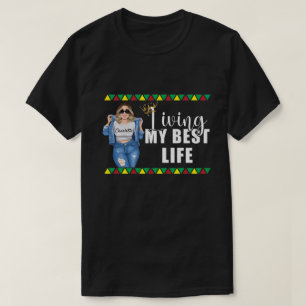 RD Personlig som lever mitt bästa liv T Shirt