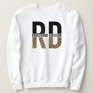 RD Registerad dietitian Cheetah Print RD Gift T Shirt