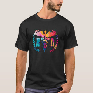 RD Registrerad Dietist Nutritionist Medicinsk Diet T Shirt