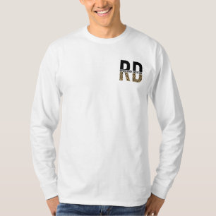 RD-registrerade Dietitian Cheetah Print RD Gifts T Shirt