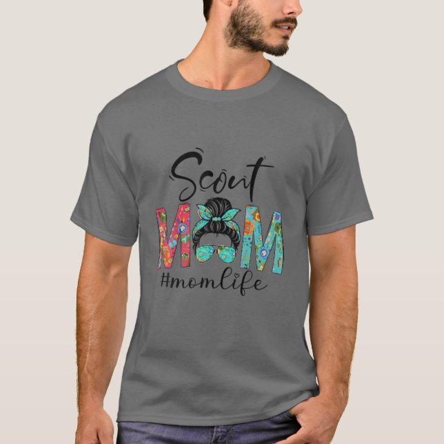 RD Scouting, Scout Mamma Life, Mor's Day, Mamma Gi T Shirt (Framsida)