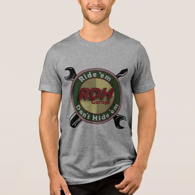 RDH Garage Large Logotyp T Shirt (Framsida)