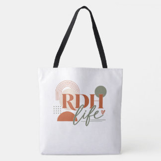 RDH Life Modern stor handväskas present tandhygien Tygkasse
