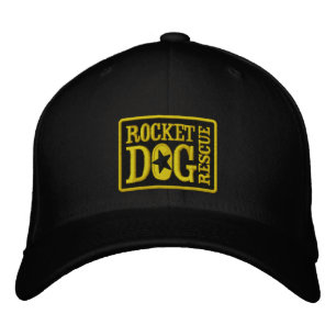 RDR-Logotyp (blk/guld) Broderad Keps