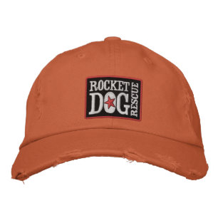 RDR-Logotyp (röd, svart, vit) Broderad Keps