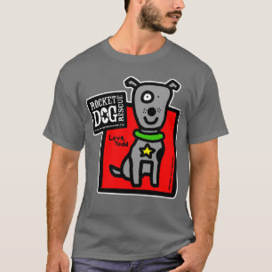 RDR - Todd Parr (den gråa hunden) Tee Shirt
