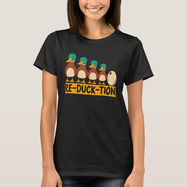 Re Duck Tion Duck Whisperer Duckling Bird Waterfow T Shirt (Framsida)