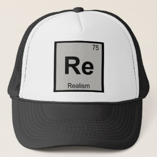 Re - Realism Filosofi Kemi Periodiska Systemet Truckerkeps