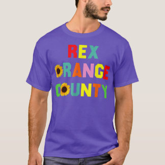Re Solros Orange Färg County Funny Far Day T Shirt