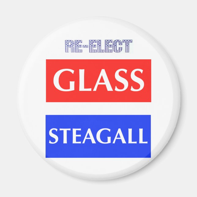 RE-VALECT Glass Steagall Magnet (Framsidan)