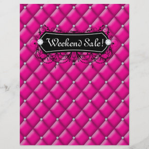 REA Flyer Mode Smycken Rosa Diamant Tuftad