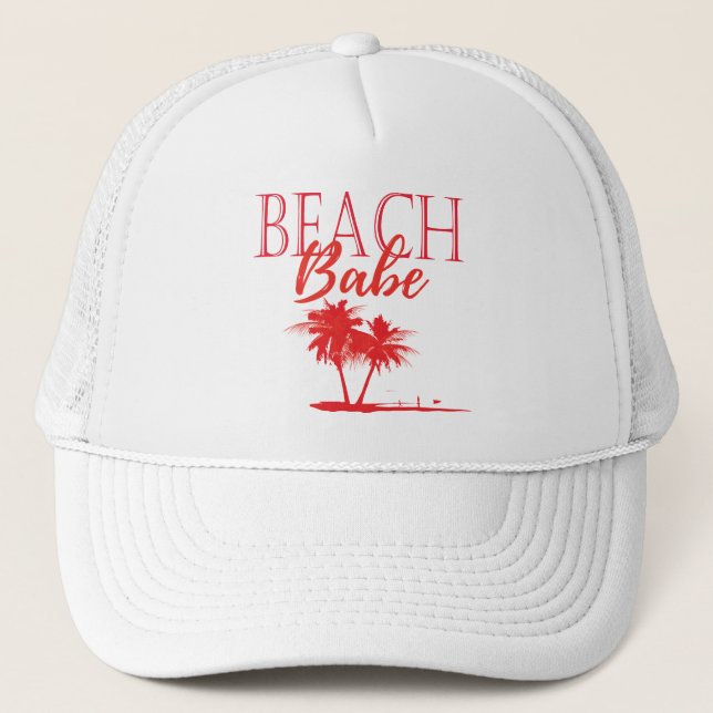 Rea tema Palm Beach Truckerkeps (Framsida)