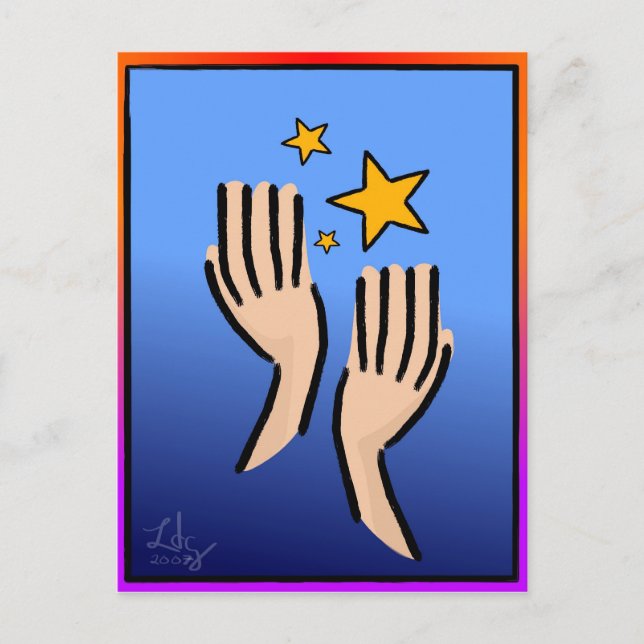 Reach 4 Stars vykort (Framsida)