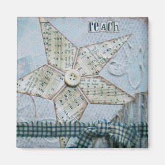 "Reach" Art Magnet av Nancy Lefko