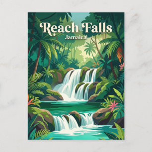 Reach Falls Jamaica Vykort