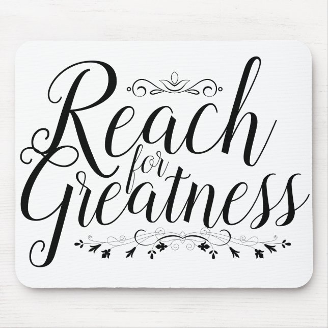 Reach for Greatness Calligraphy Musmatta (Framsidan)