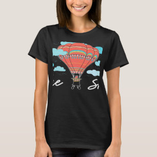 Reach för Himlar-baronismens Aeronaut-Hetten Luft  T Shirt
