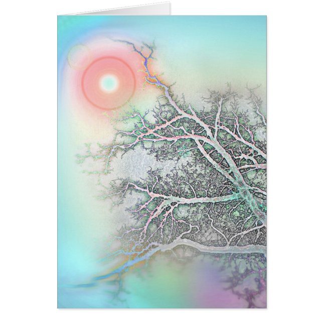 Reach för Himlar Hälsningskort (Framsidan)