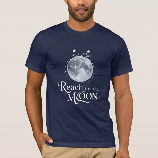 Reach for Måne Majestic Lunar T-Shirt (Framsida)