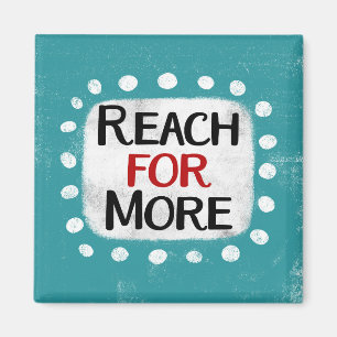 Reach för mer kylmagnet magnet