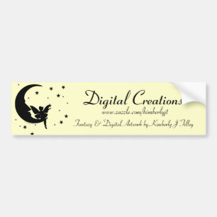 Reach for Stars Bumper Sticker Bildekal