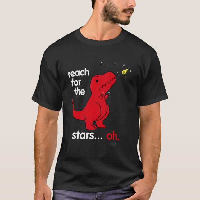 Reach for Stars Dino T Shirt (Framsida)