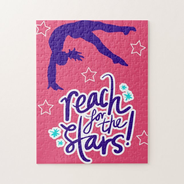 Reach for Stars Gymnastics Tumbling Pussel (Vertikal)