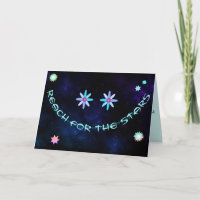 Reach for Stars med stort leende