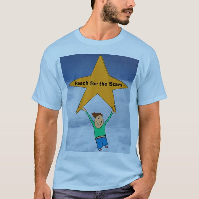 Reach for Stars shirt Tee Shirt (Framsida)