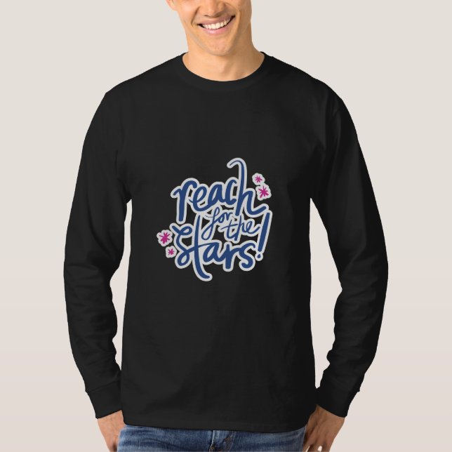 Reach för stjärnartikeln t shirt (Framsida)