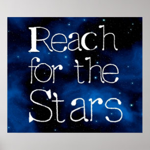 Reach för stjärnor poster