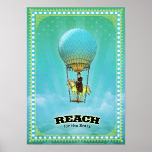 Reach för stjärnor (Skriv ut) Poster