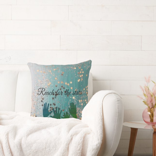 Reach för stjärnorna dekorativ kudde (Soffa)