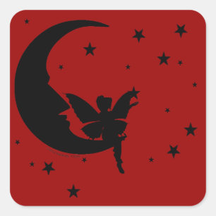 Reach for the Stars Sticker Fyrkantigt Klistermärke