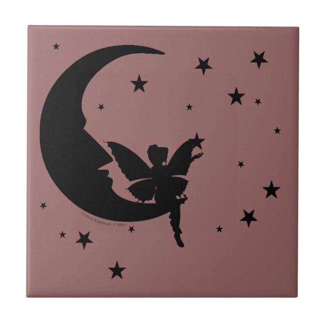Reach for the Stars Tile Kakelplatta (Framsidan)