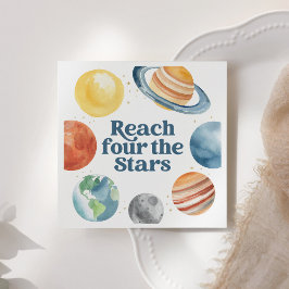Reach Four, Stars Rymden 4e födelsedagen Pappersservett