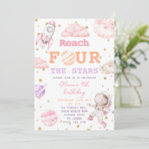 Reach Fyra Stars Girls Space 4e födelsedagen