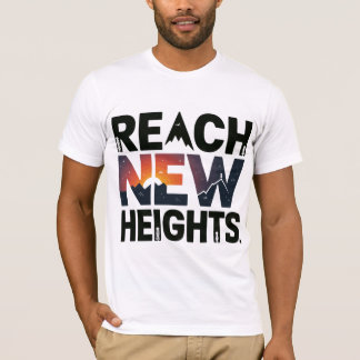 "Reach New Heights Shirt, Hiking Äventyr Tee